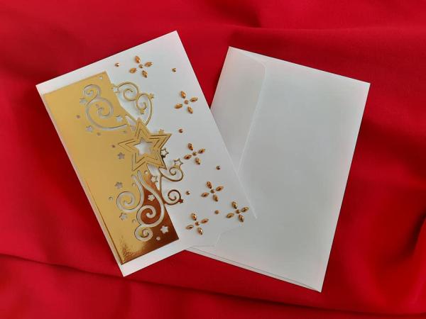 Weihnachtskarte "Weihnachtsstern"